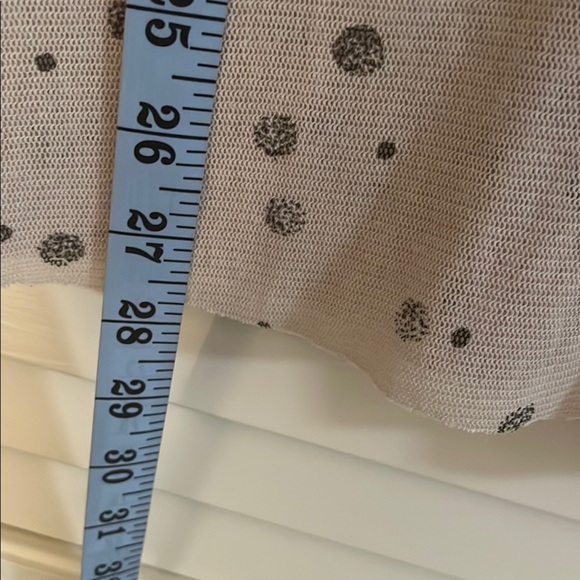 Lilith Lightweight Random Splattered Black Polka Dots Cardigan Sweater - Picture 11 of 14